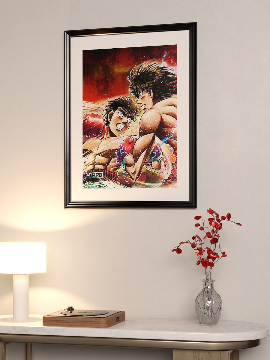 Hajime No Ippo Anime Poster Çerçevesiz Yüksek Kalite Anime Duvar Poster