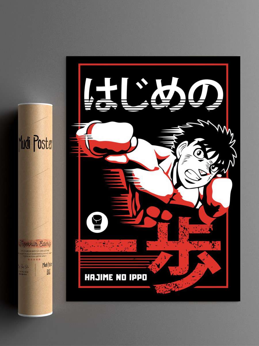 Hajime no Ippo Style Anime Poster Çerçevesiz Yüksek Kalite Anime Duvar Poster