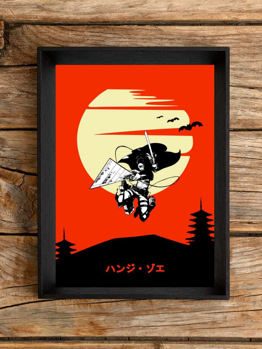 Hange Anime Poster Çerçevesiz Yüksek Kalite Anime Duvar Poster