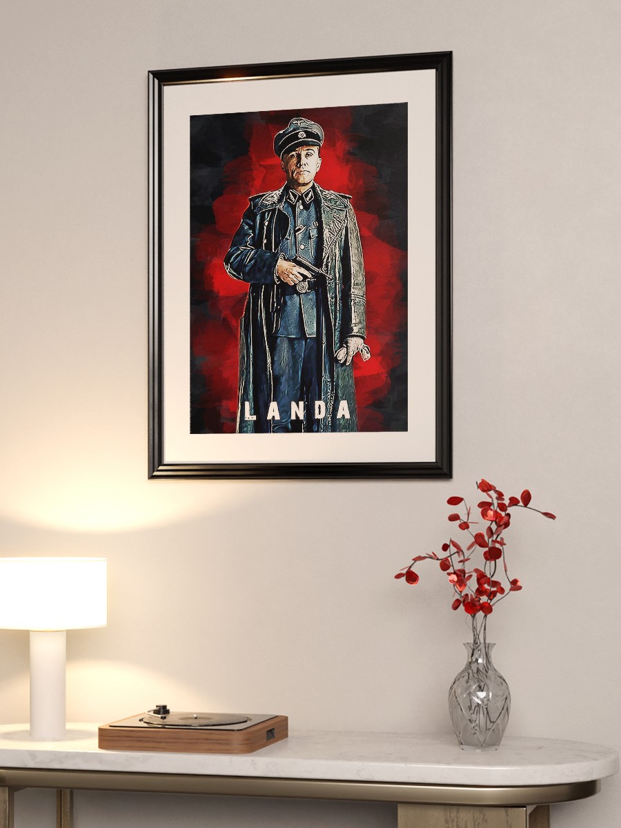 Hans Landa Poster, Çerçevesiz Tv Film Poster