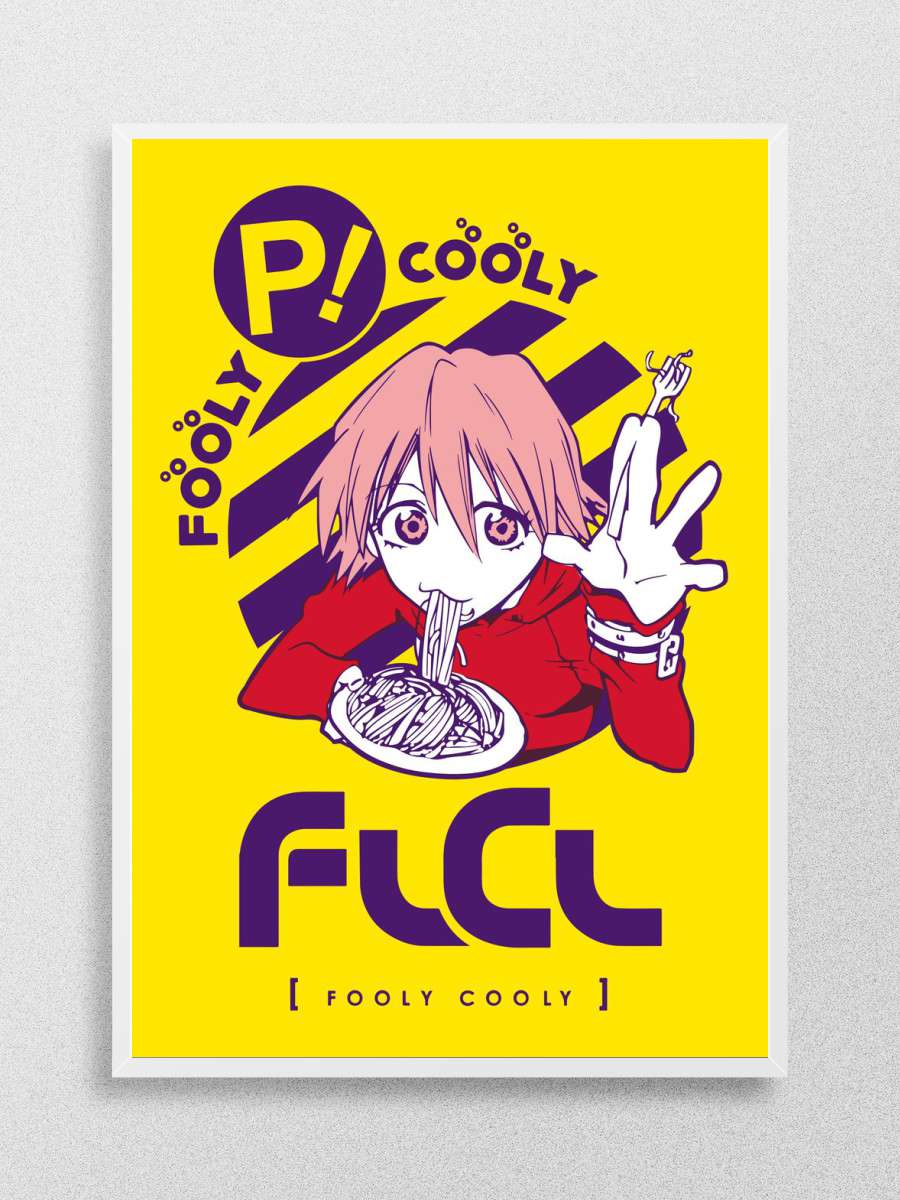 Haruko FLCL Anime Poster Çerçevesiz Yüksek Kalite Anime Duvar Poster