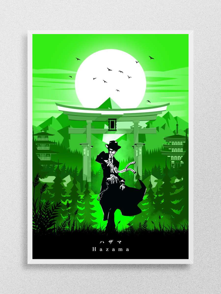 Hazama BlazBlue Anime Poster Çerçevesiz Yüksek Kalite Anime Duvar Poster
