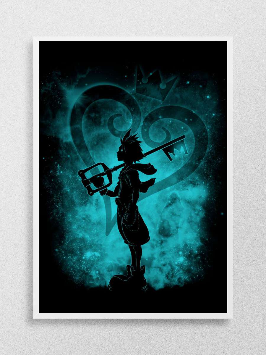 Heart Silhouette Anime Poster Çerçevesiz Yüksek Kalite Anime Duvar Poster