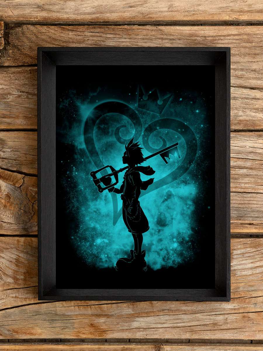 Heart Silhouette Anime Poster Çerçevesiz Yüksek Kalite Anime Duvar Poster