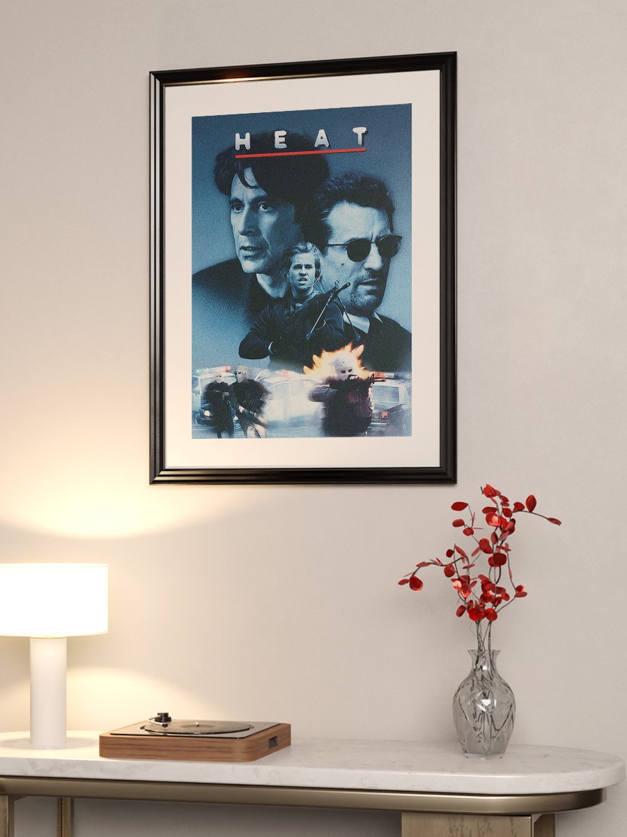 Heat Movie Poster Art Poster, Çerçevesiz Tv Film Poster