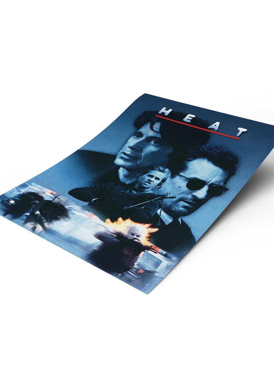 Heat Movie Poster Art Poster, Çerçevesiz Tv Film Poster