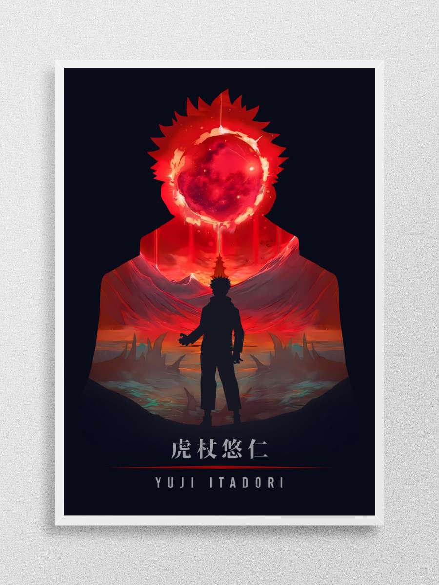 Hell of Yuji Itadori Anime Poster Çerçevesiz Yüksek Kalite Anime Duvar Poster