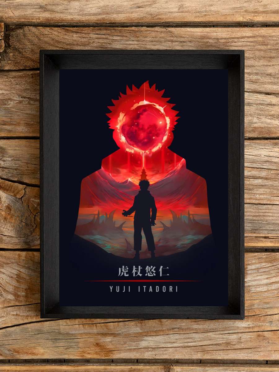 Hell of Yuji Itadori Anime Poster Çerçevesiz Yüksek Kalite Anime Duvar Poster
