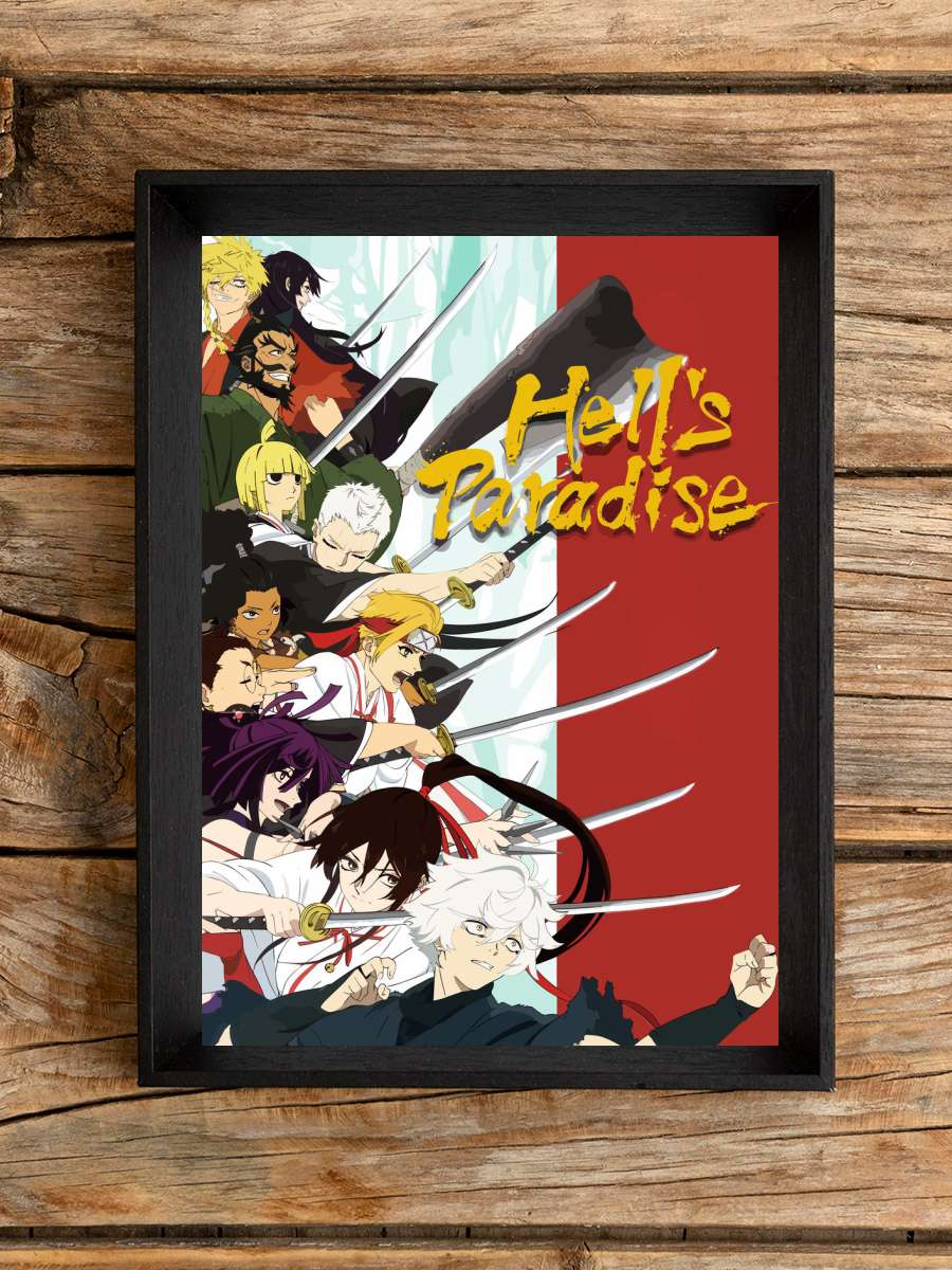 Hell Paradise Anime Poster Çerçevesiz Yüksek Kalite Anime Duvar Poster