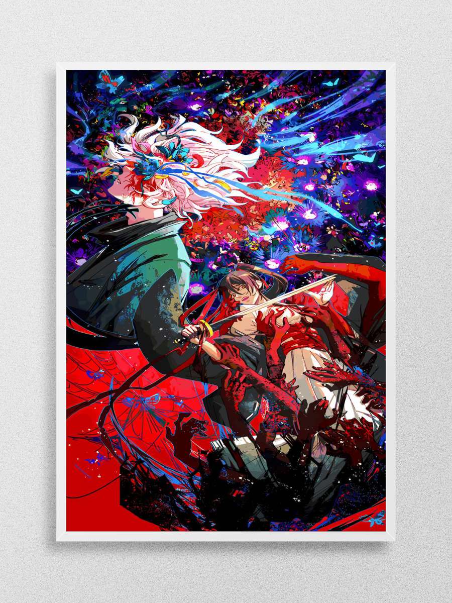 hells paradise gabimaru Anime Poster Çerçevesiz Yüksek Kalite Anime Duvar Poster
