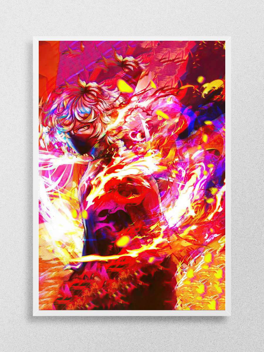 Hells paradise Gabimaru Anime Poster Çerçevesiz Yüksek Kalite Anime Duvar Poster