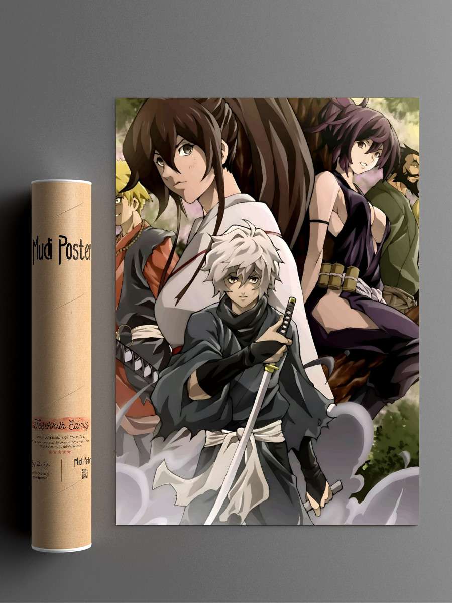 Hells paradise Anime Poster Çerçevesiz Yüksek Kalite Anime Duvar Poster