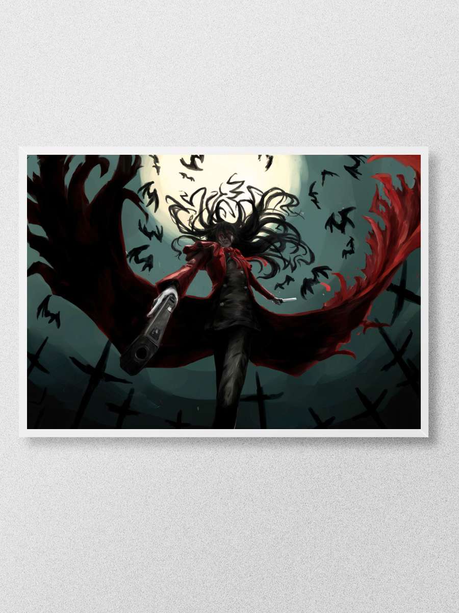 Hellsing Poster Anime Poster Çerçevesiz Yüksek Kalite Anime Duvar Poster