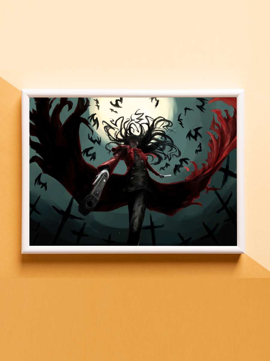 Hellsing Poster Anime Poster Çerçevesiz Yüksek Kalite Anime Duvar Poster