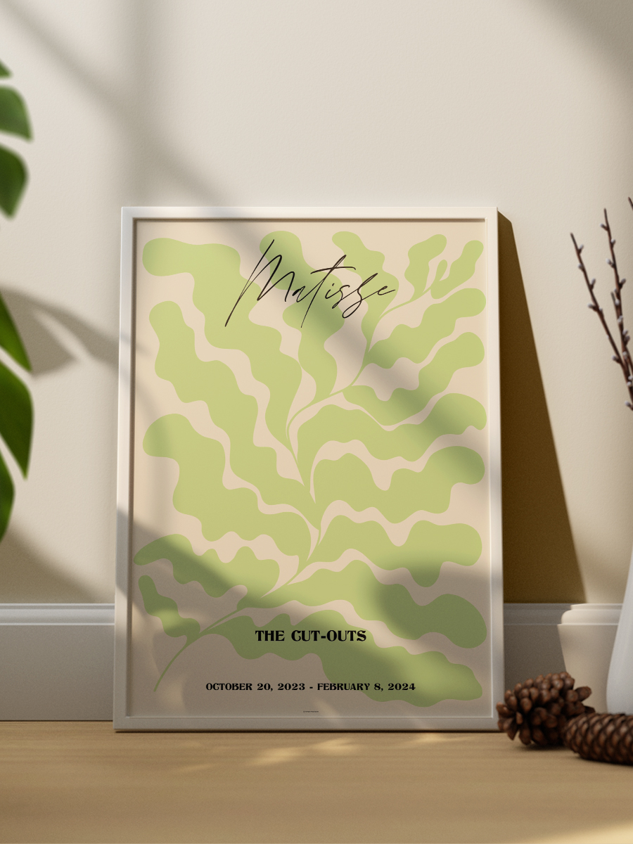 Henry Matisse Çiçek Poster Modern Duvar Tablosu Çerçevesiz Poster Salon, Mutfak Ve Ofis Duvar Dekoru