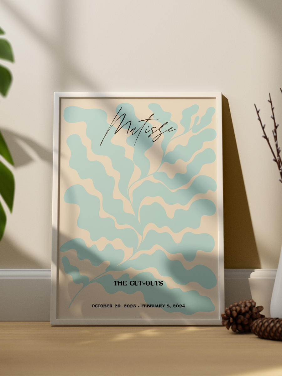 Henry Matisse Çiçek Poster Modern Duvar Tablosu Çerçevesiz Poster Salon, Mutfak Ve Ofis Duvar Dekoru