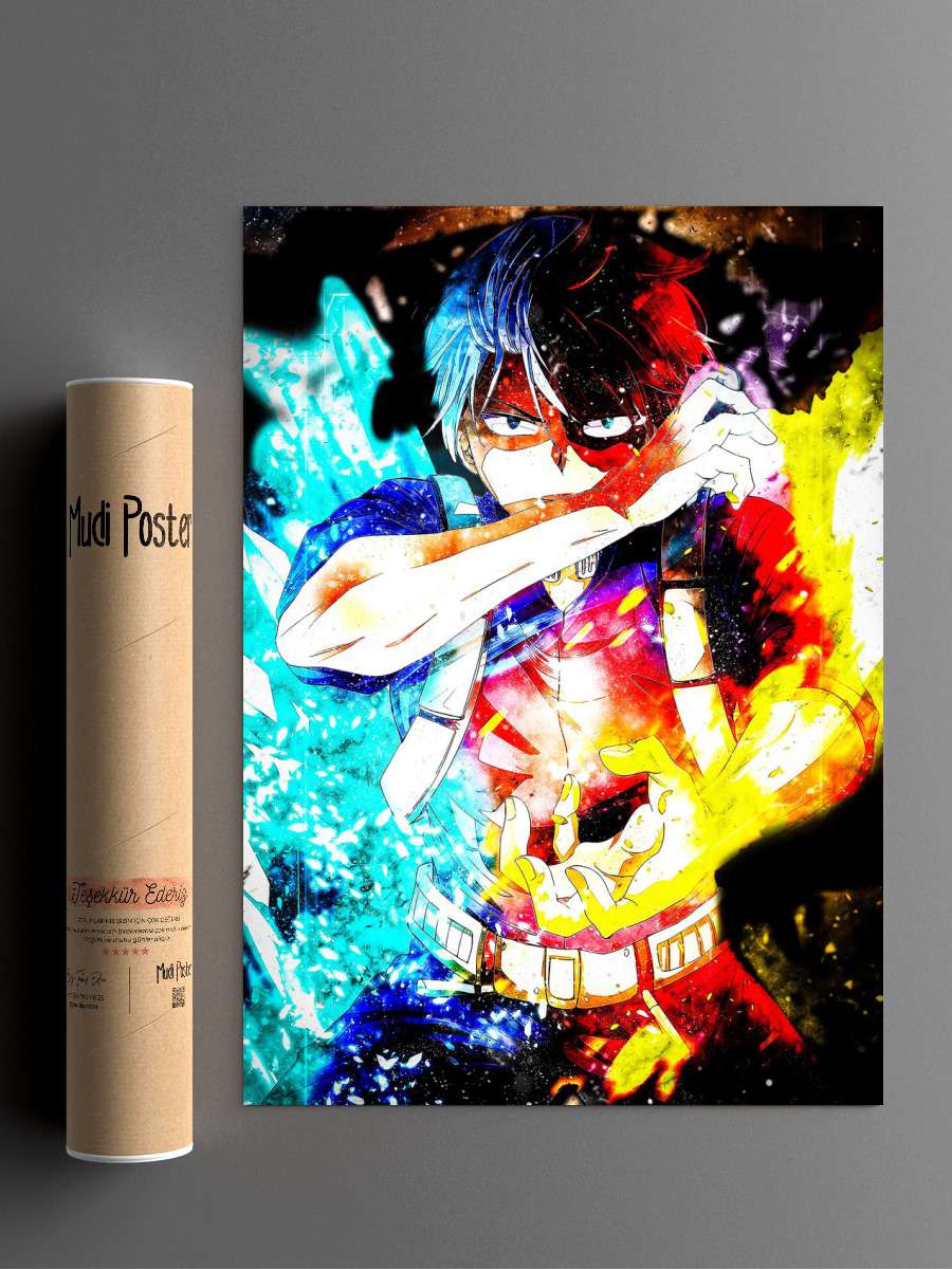 Hero Anime Poster Çerçevesiz Yüksek Kalite Anime Duvar Poster