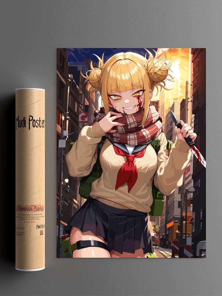 Himiko Anime Poster Çerçevesiz Yüksek Kalite Anime Duvar Poster