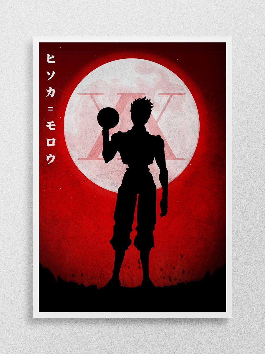 HISOKA MOROW Anime Poster Çerçevesiz Yüksek Kalite Anime Duvar Poster