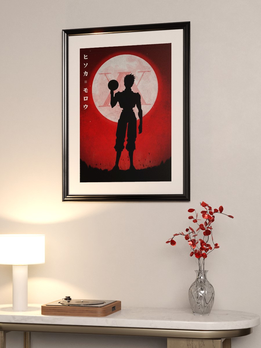 HISOKA MOROW Anime Poster Çerçevesiz Yüksek Kalite Anime Duvar Poster