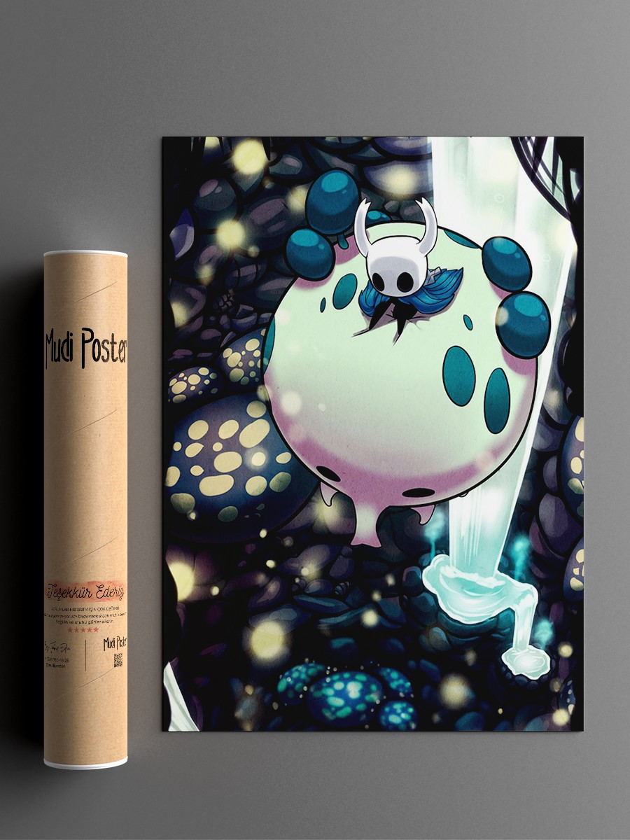 Hollow Knight Game Anime Poster Çerçevesiz Yüksek Kalite Anime Duvar Poster