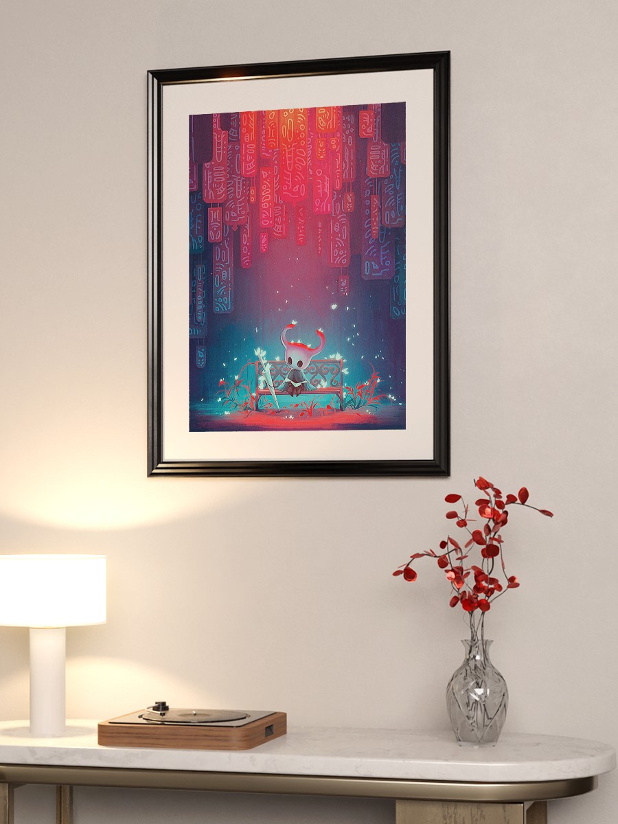 hollow knight Anime Poster Çerçevesiz Yüksek Kalite Anime Duvar Poster