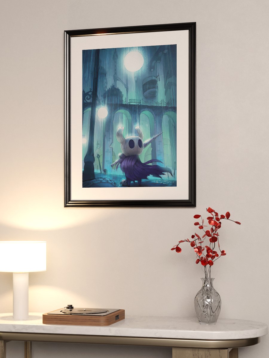 Hollow Knight Anime Poster Çerçevesiz Yüksek Kalite Anime Duvar Poster