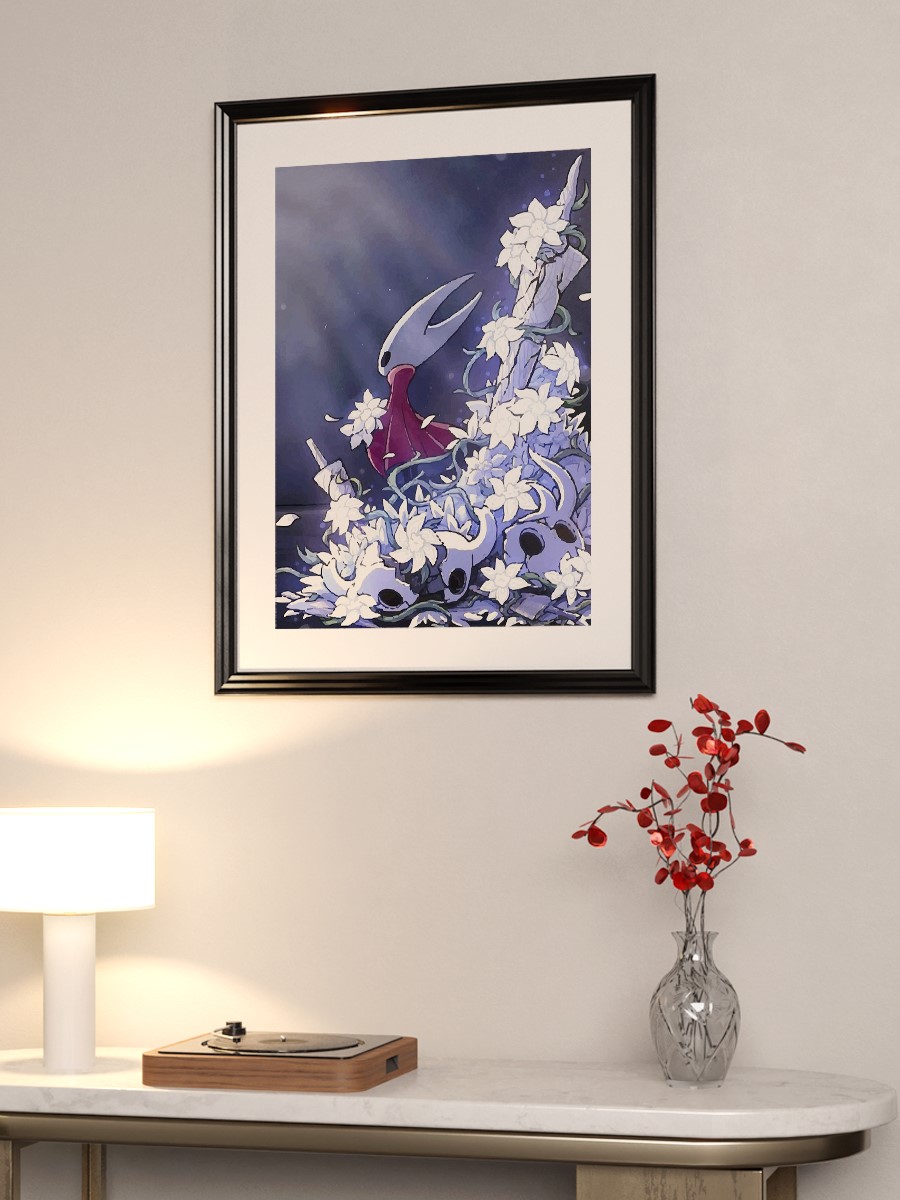 Hollow Knight Anime Poster Çerçevesiz Yüksek Kalite Anime Duvar Poster