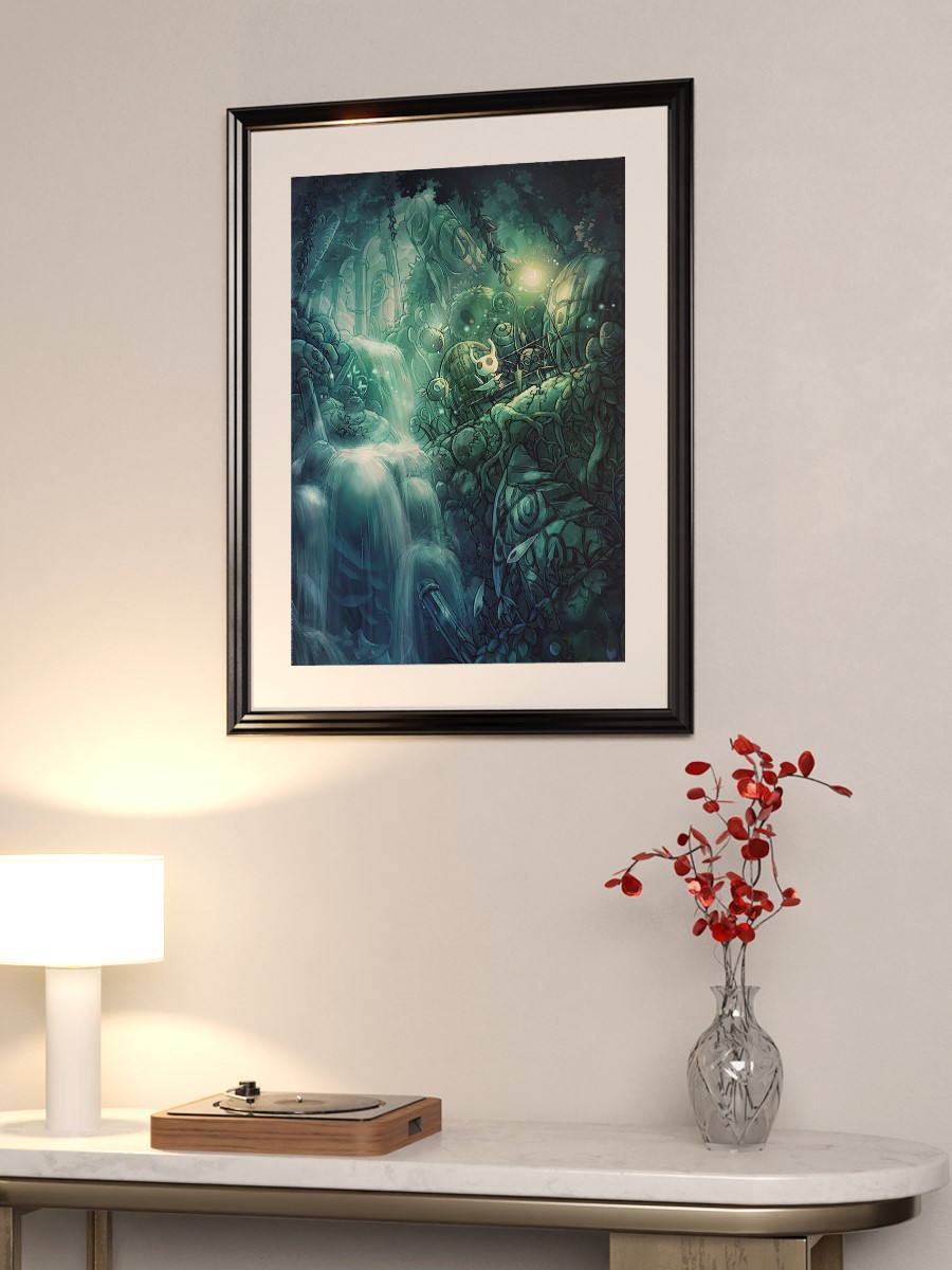 Hollow Knight Anime Poster Çerçevesiz Yüksek Kalite Anime Duvar Poster