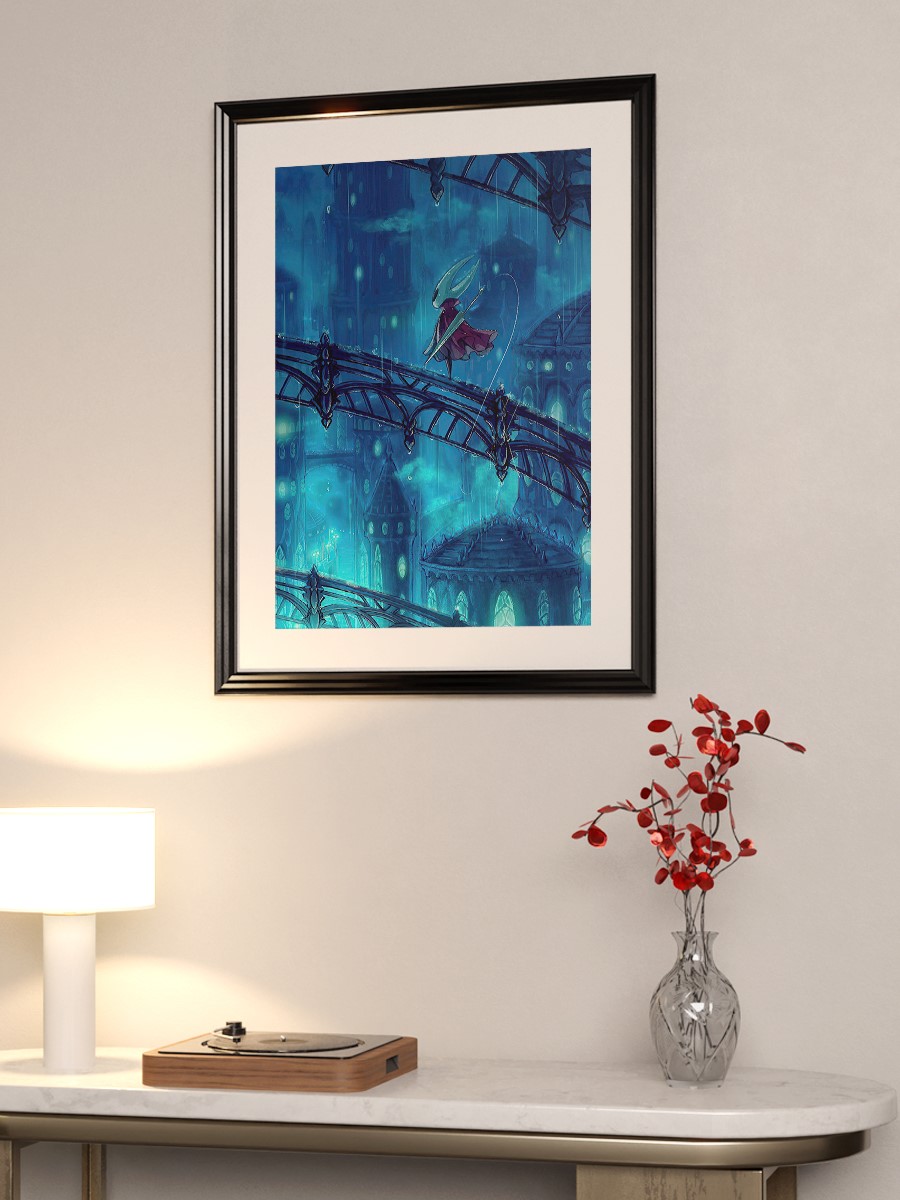 Hollow Knight Anime Poster Çerçevesiz Yüksek Kalite Anime Duvar Poster