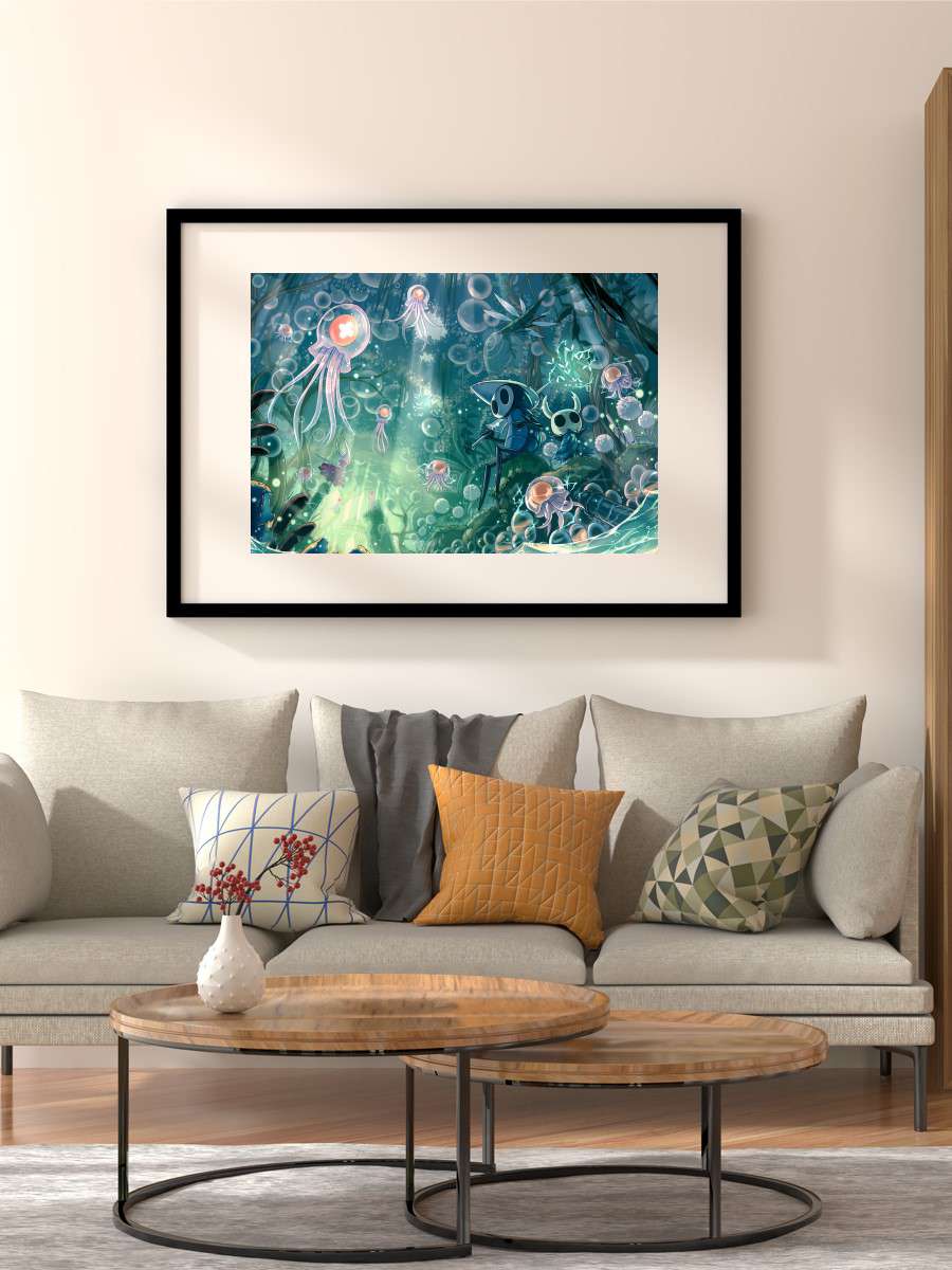 hollow knight poster Anime Poster Çerçevesiz Yüksek Kalite Anime Duvar Poster
