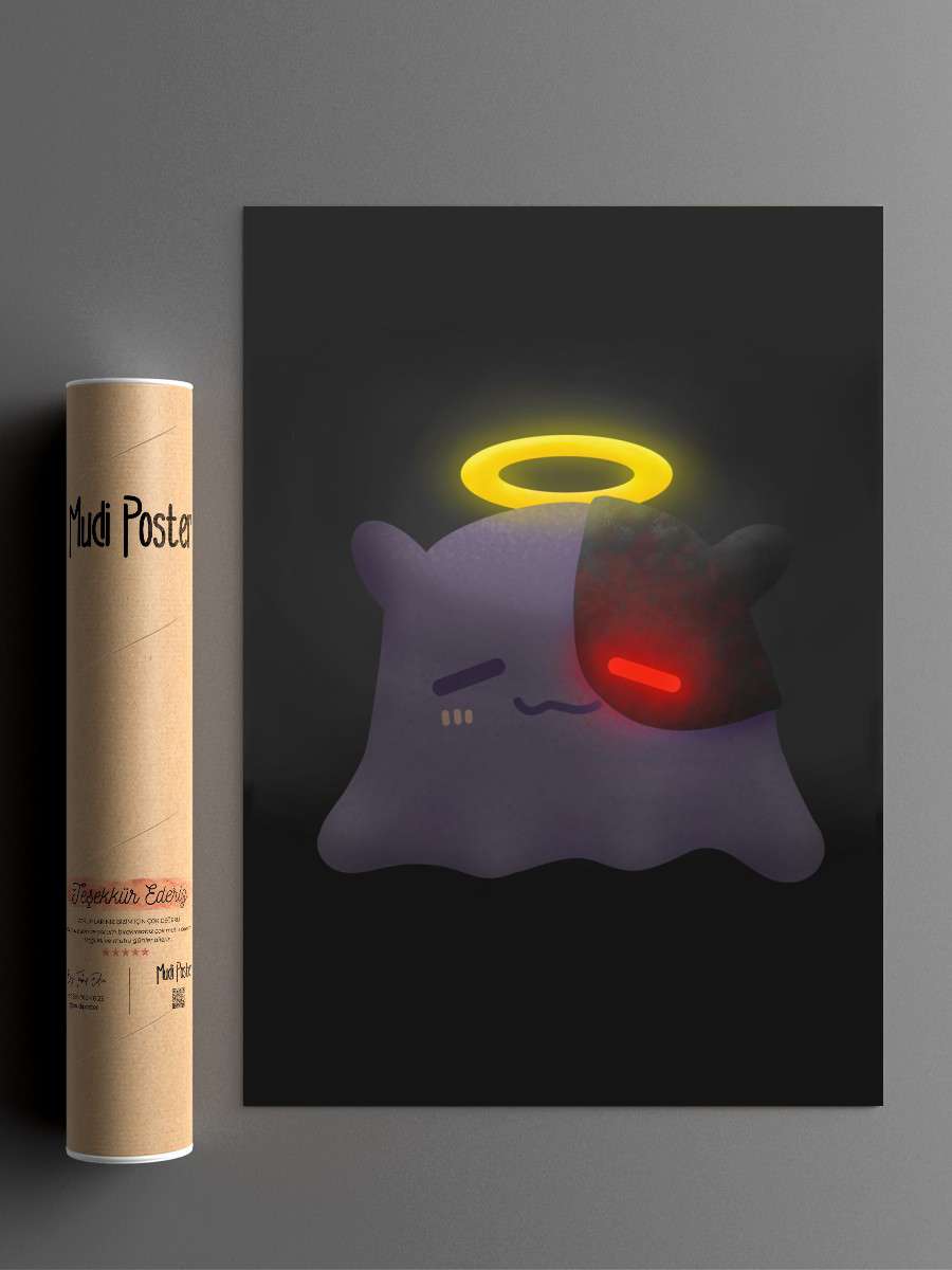 Hololive Robot Takodachi Anime Poster Çerçevesiz Yüksek Kalite Anime Duvar Poster