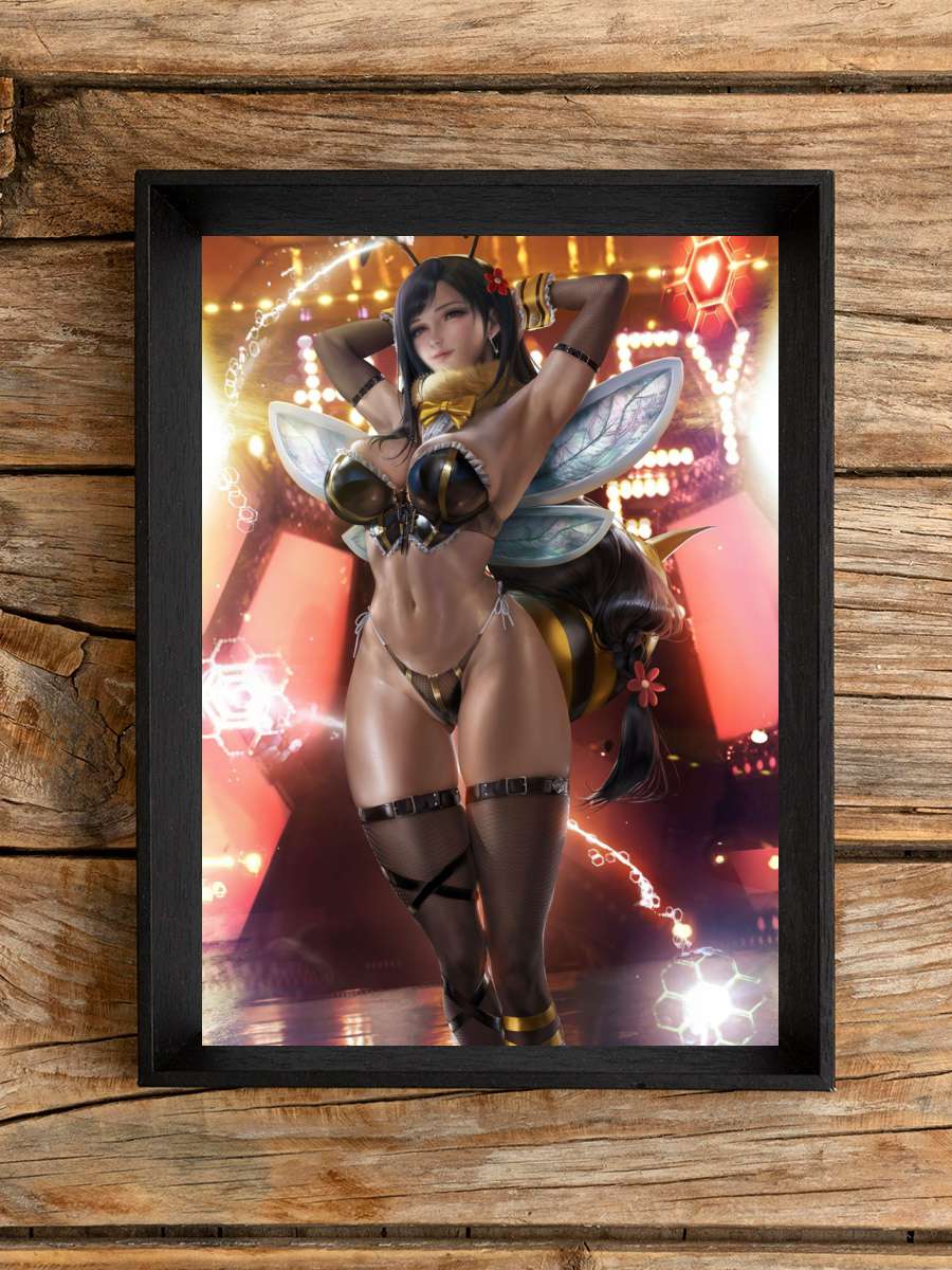 Honey Bee Tifa Anime Poster Çerçevesiz Yüksek Kalite Anime Duvar Poster