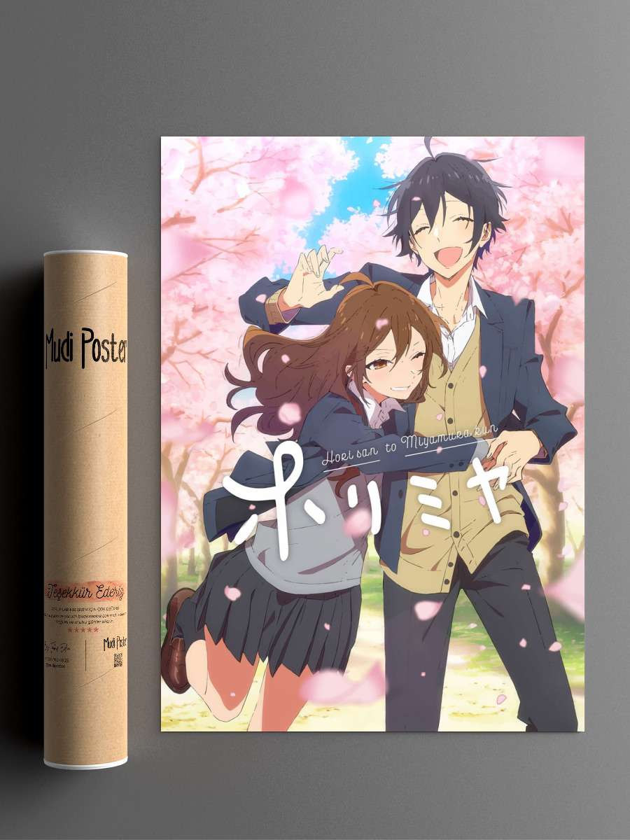 Horimiya Anime Poster Çerçevesiz Yüksek Kalite Anime Duvar Poster