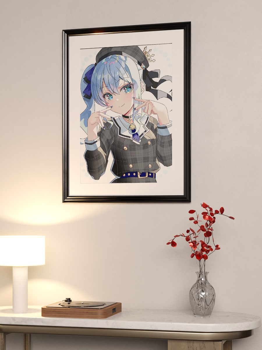 HOSHIMACHI SUISEI Anime Poster Çerçevesiz Yüksek Kalite Anime Duvar Poster