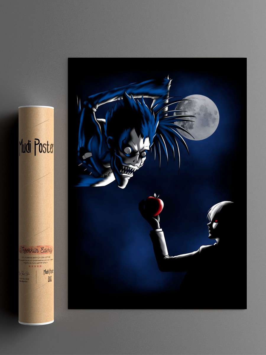 How to train your Shinigami Anime Poster Çerçevesiz Yüksek Kalite Anime Duvar Poster