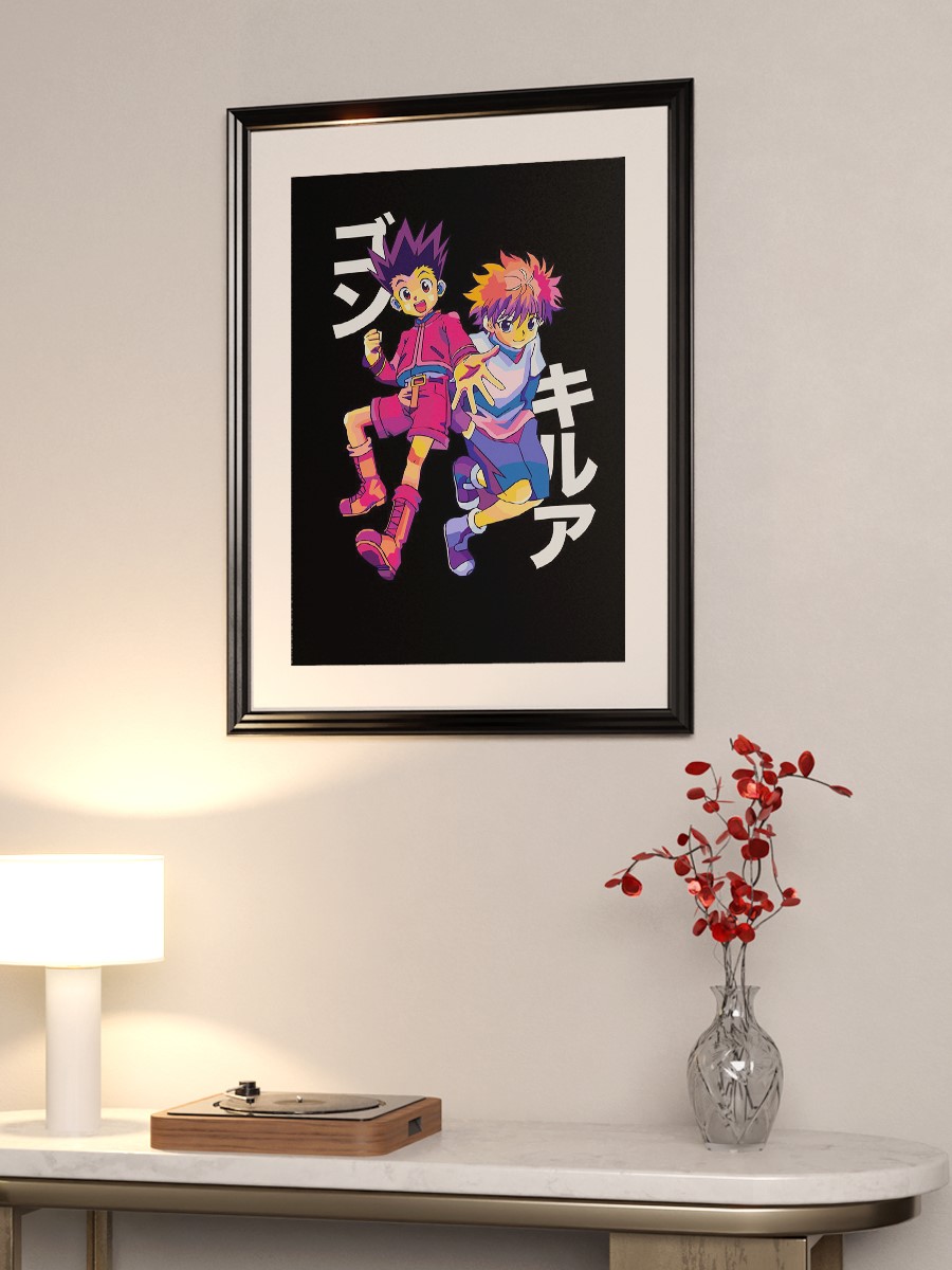 Hunter xHuntEr Pop Art Anime Poster Çerçevesiz Yüksek Kalite Anime Duvar Poster