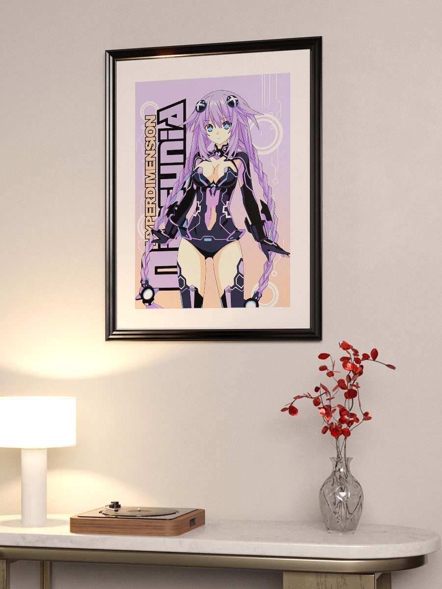 Hyperdimension Neptunia Anime Poster Çerçevesiz Yüksek Kalite Anime Duvar Poster