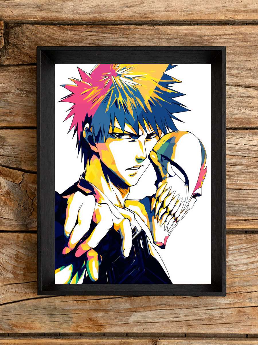 Ichigo Anime Poster Çerçevesiz Yüksek Kalite Anime Duvar Poster