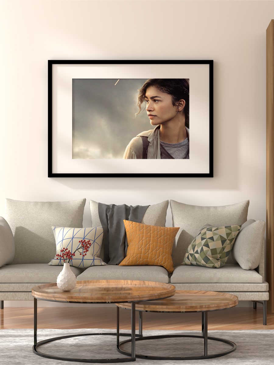 Iconic Zendaya Scene Poster, Çerçevesiz Tv Film Poster