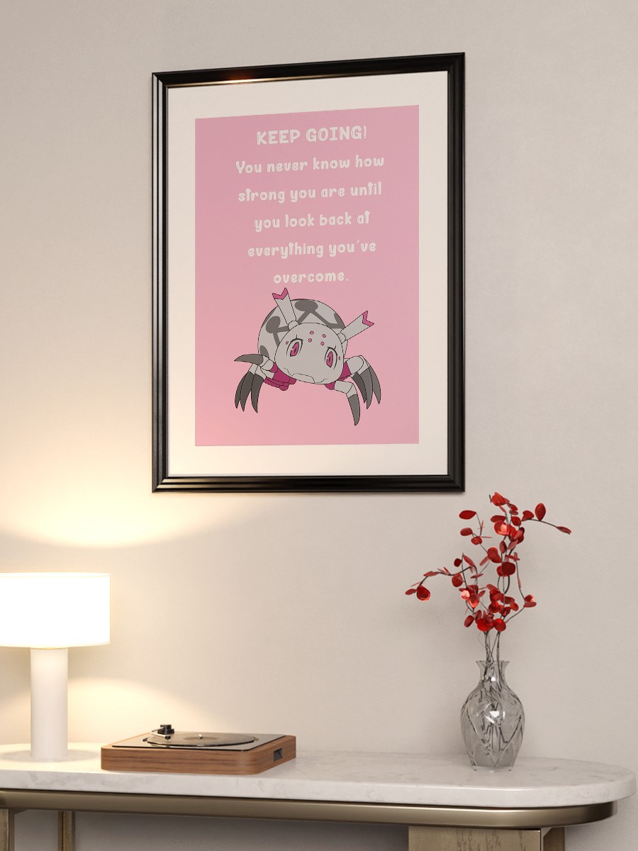 Im Spider So What Kumoko Anime Poster Çerçevesiz Yüksek Kalite Anime Duvar Poster