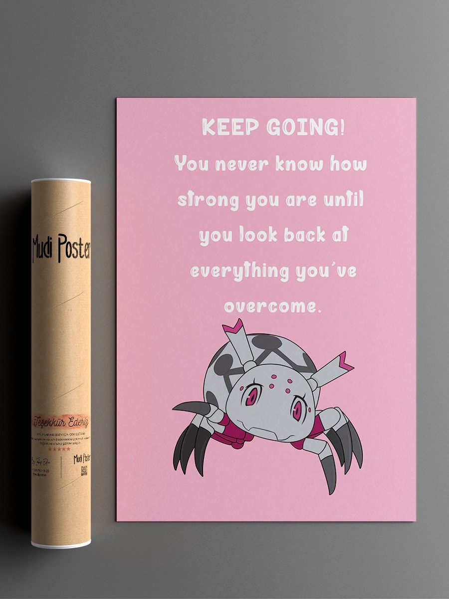 Im Spider So What Kumoko Anime Poster Çerçevesiz Yüksek Kalite Anime Duvar Poster