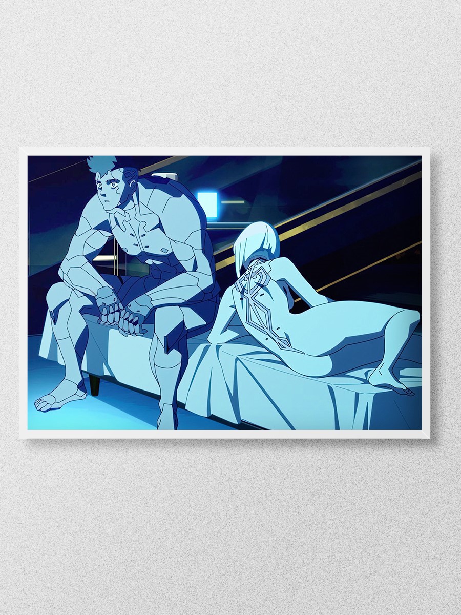 In the Bed Anime Poster Çerçevesiz Yüksek Kalite Anime Duvar Poster