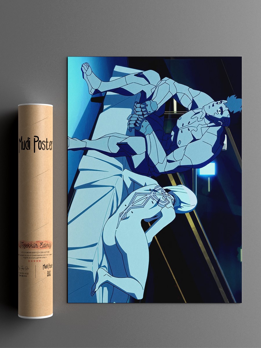 In the Bed Anime Poster Çerçevesiz Yüksek Kalite Anime Duvar Poster