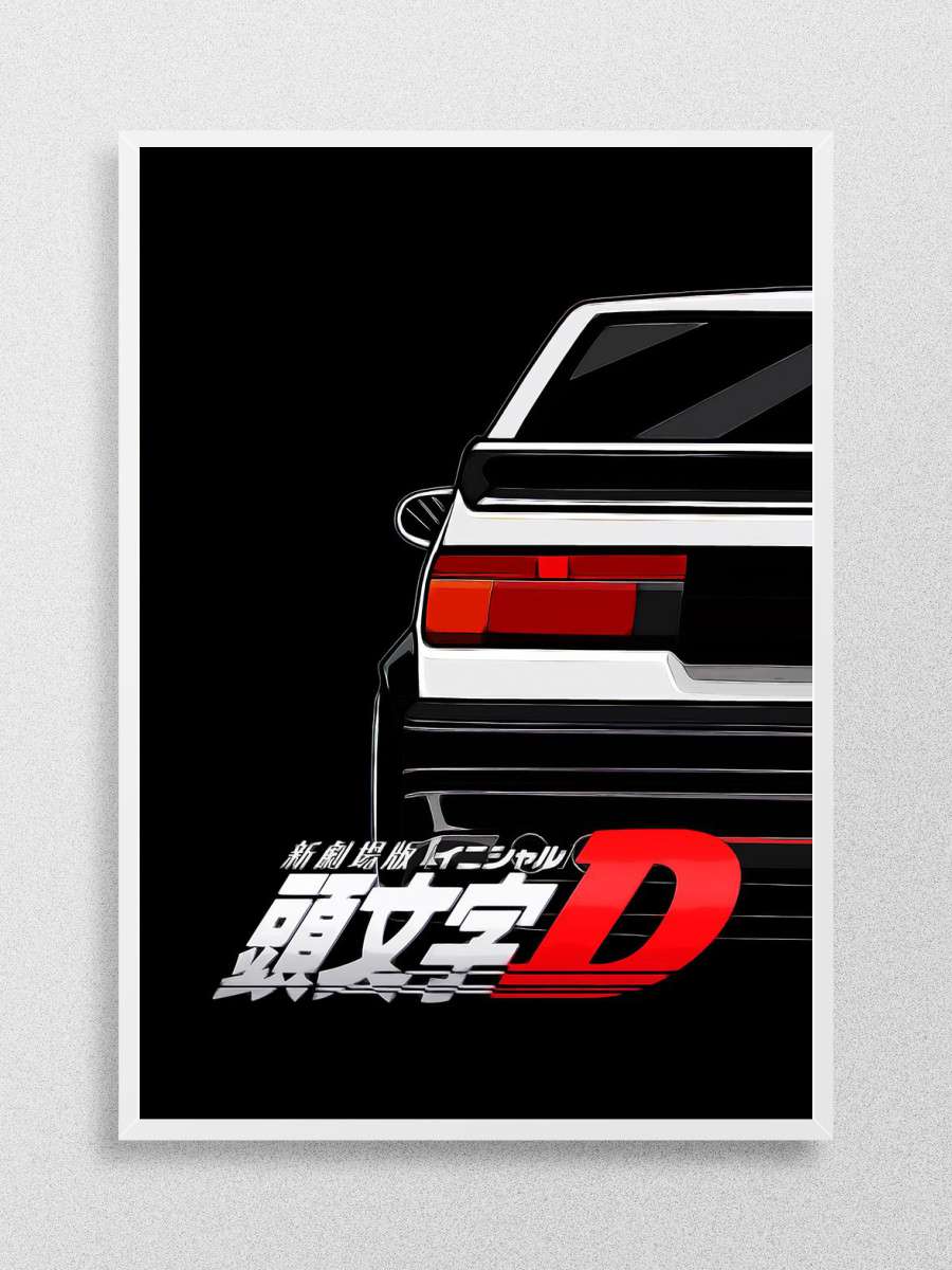 Initial D Car Anime ae86 Anime Poster Çerçevesiz Yüksek Kalite Anime Duvar Poster