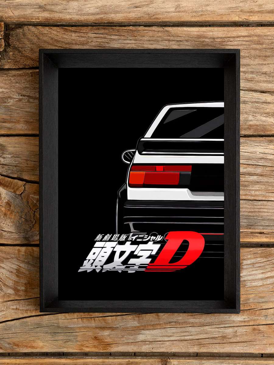 Initial D Car Anime ae86 Anime Poster Çerçevesiz Yüksek Kalite Anime Duvar Poster