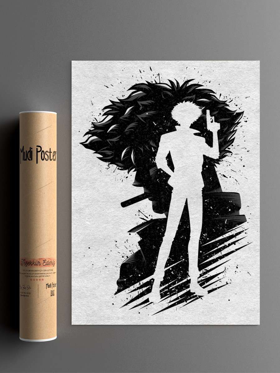 Inking Spike Anime Poster Çerçevesiz Yüksek Kalite Anime Duvar Poster