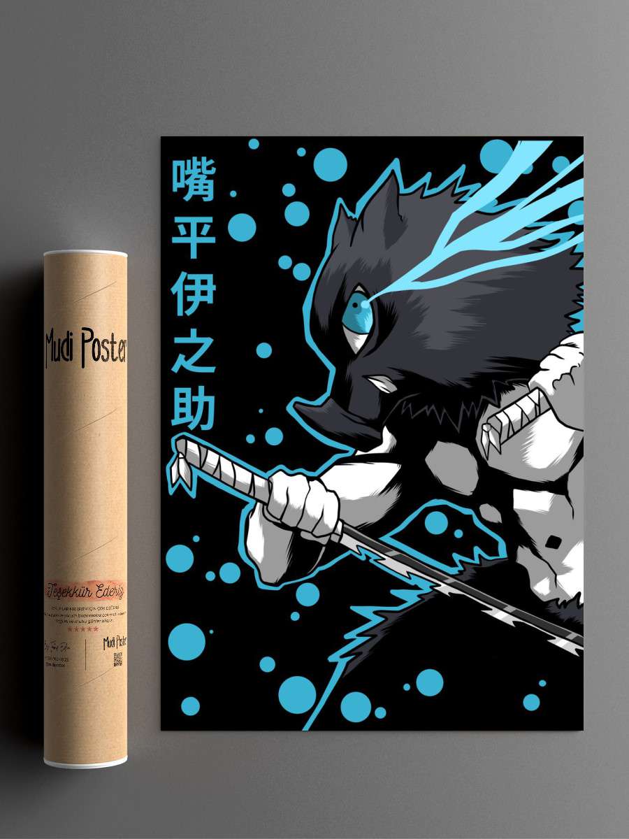 inosuke Anime Poster Çerçevesiz Yüksek Kalite Anime Duvar Poster