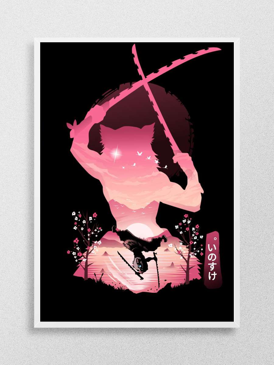 inosuke ukiyoe Anime Poster Çerçevesiz Yüksek Kalite Anime Duvar Poster