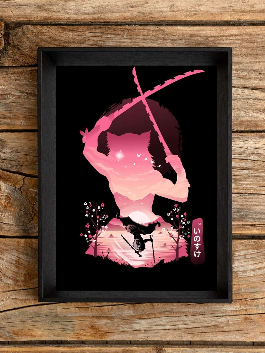 inosuke ukiyoe Anime Poster Çerçevesiz Yüksek Kalite Anime Duvar Poster